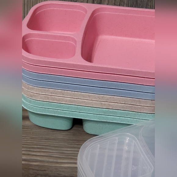 16 Pce Bento Food Storage Containers - Picture 9 of 10